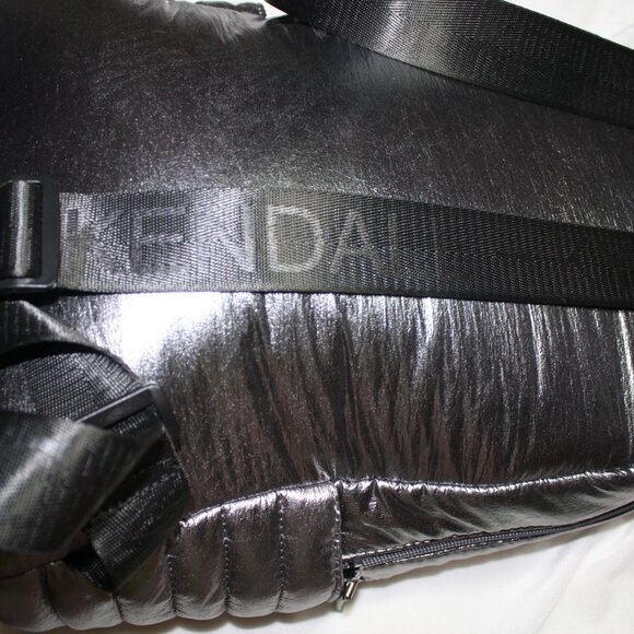 Kendall & Kylie Silver Chrome Backpack - Picture 6 of 7